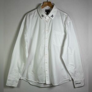 Kingsland Men White Equestrian Show Shirt Sz XXL Quiet Luxury English Riding